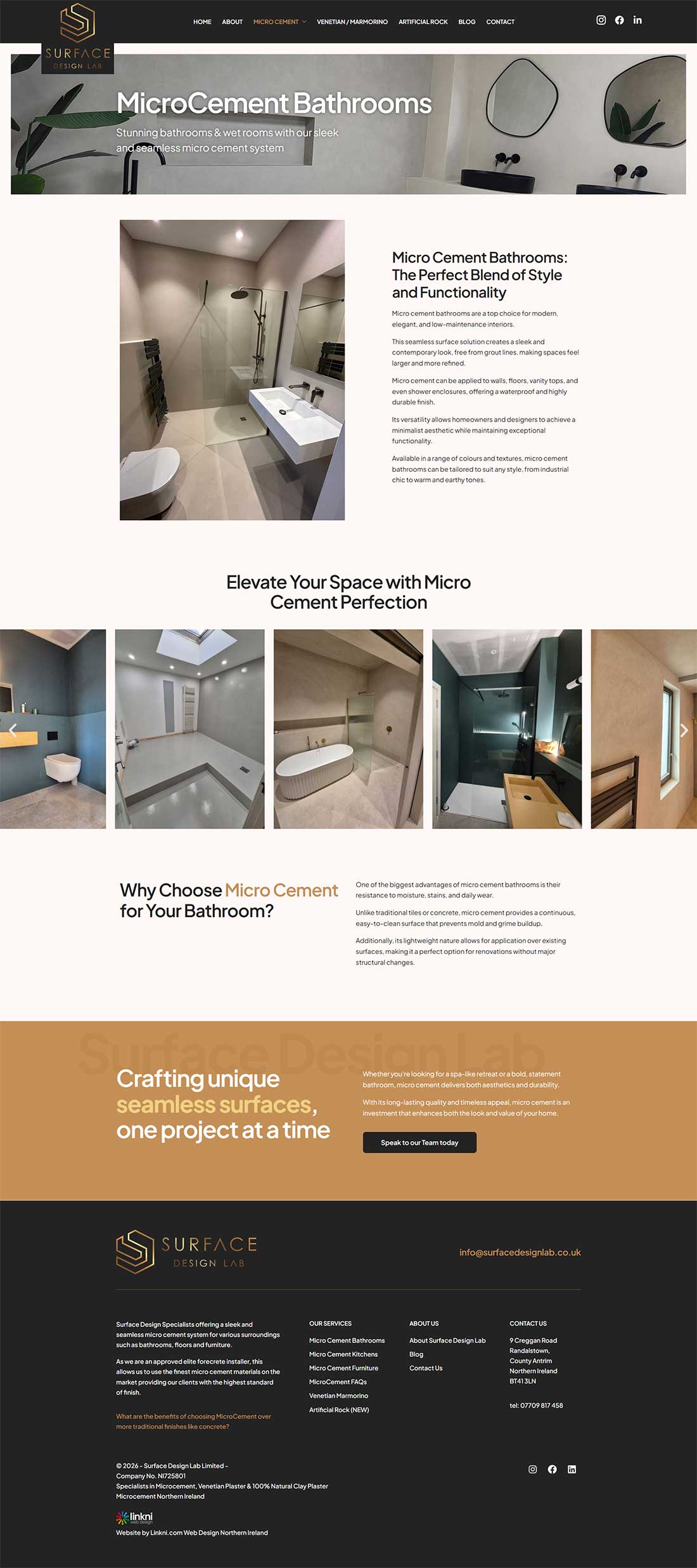 Surface Lab Design
