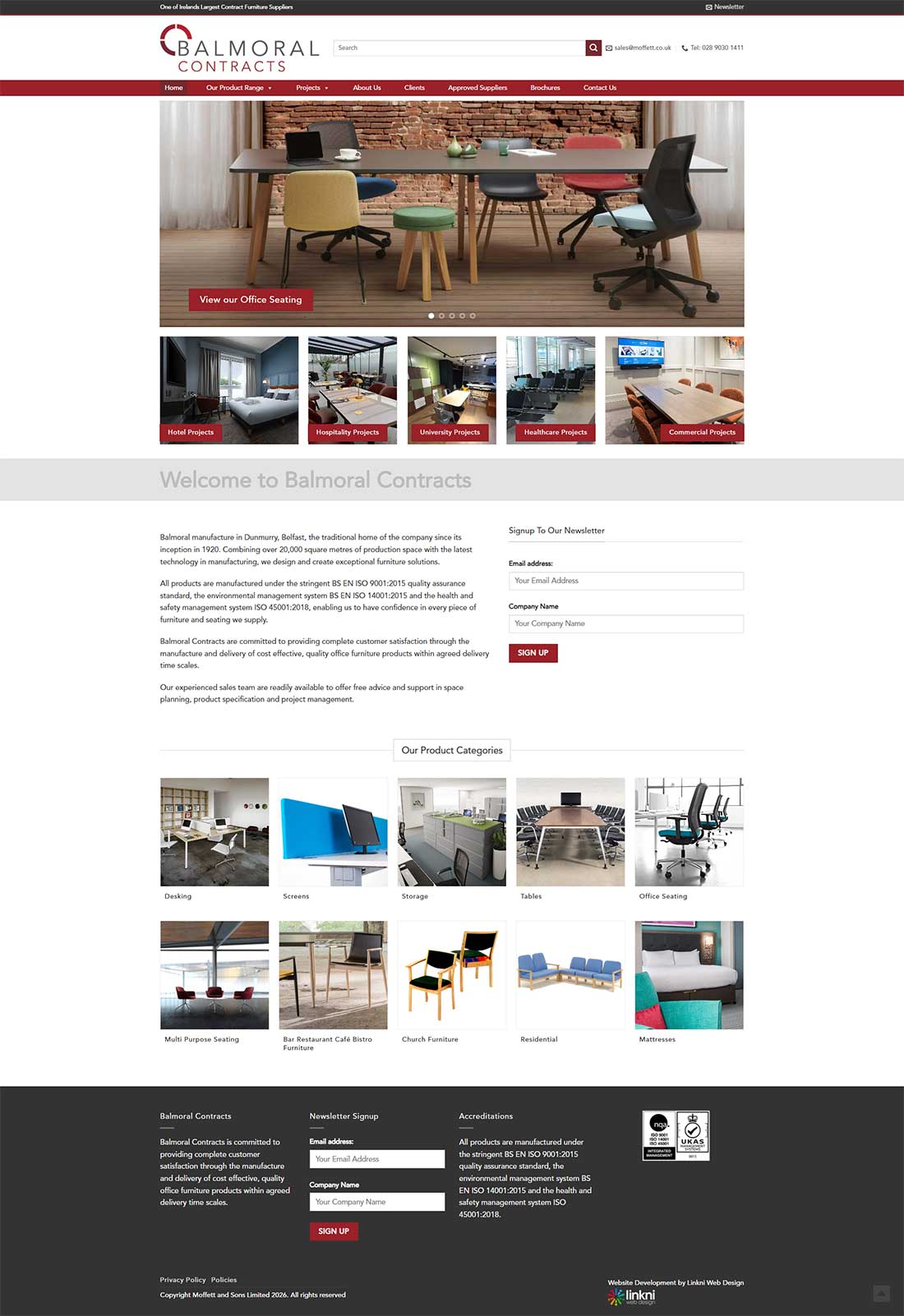 Balmoral Contract Furniture